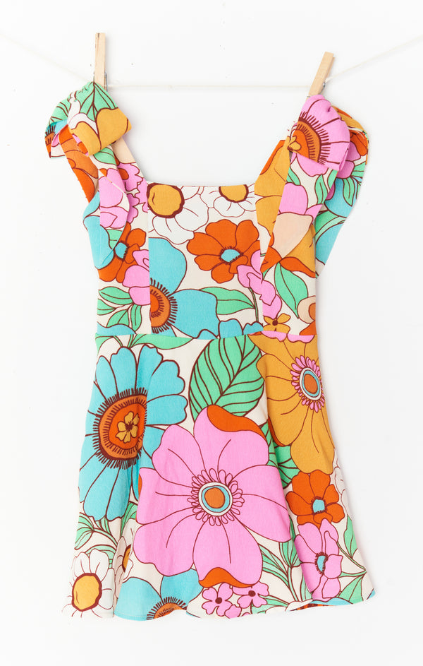 Little Claire Mini Dress ~ Flower Market – Show Me Your Mumu