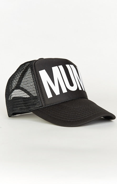 MUMU Trucker Hat ~ Black and White – Show Me Your Mumu