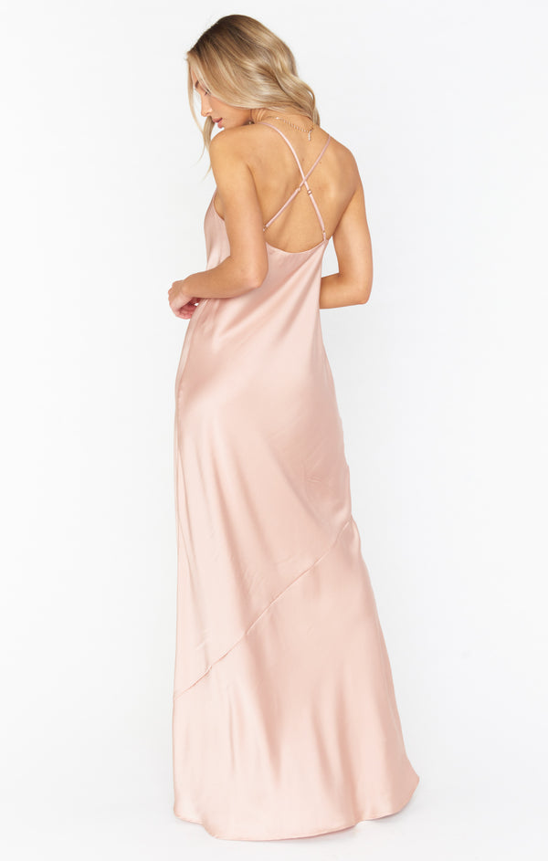 Tuscany Maxi Slip Dress ~ Rose Gold Luxe Satin – Show Me Your Mumu Tuscany Maxi Slip Dress ~ Rose Gold Luxe Satin – Show Me Your Mumu