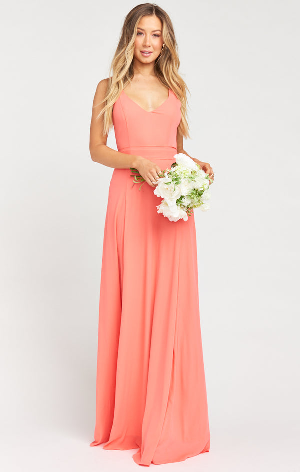 Jenn Maxi Dress Soft Beige Chiffon Show Me Your Mumu