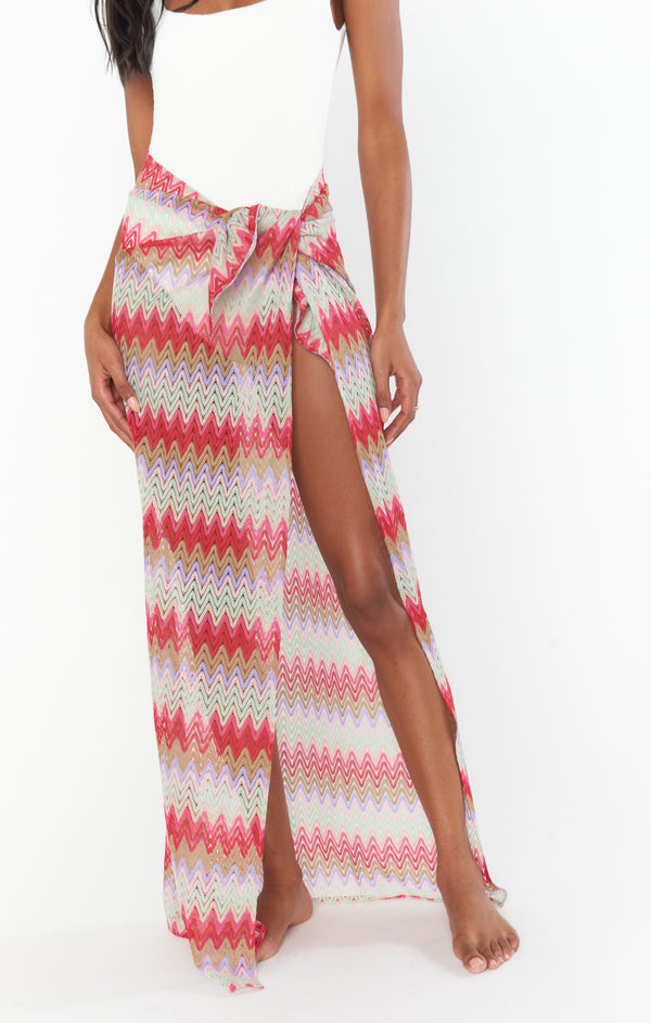 Long Leyla Sarong ~ Riviera Zigzag Crochet – Show Me Your Mumu