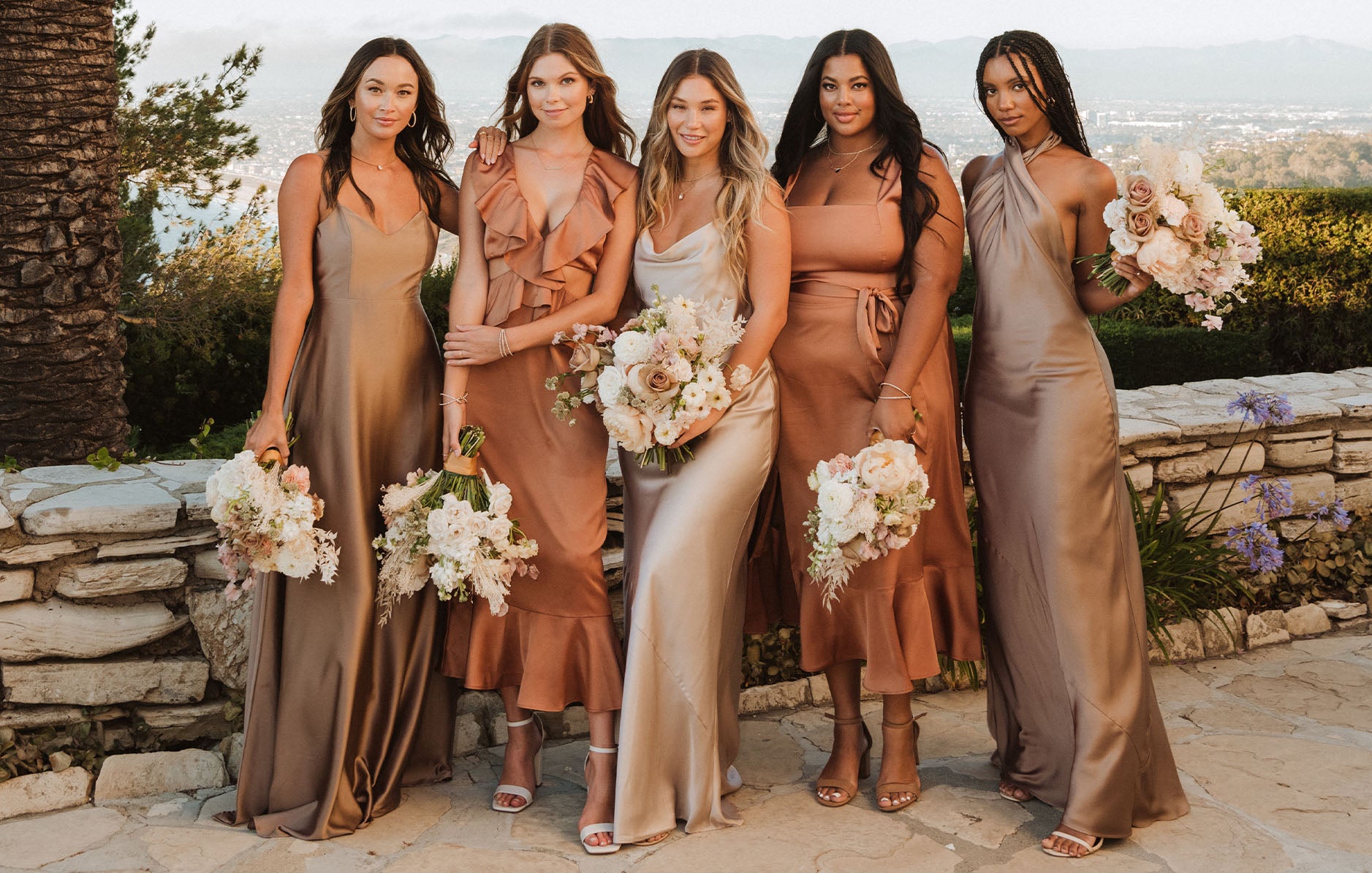 5 Colors to Inspire Your Fall Bridesmaids Dresses Palette