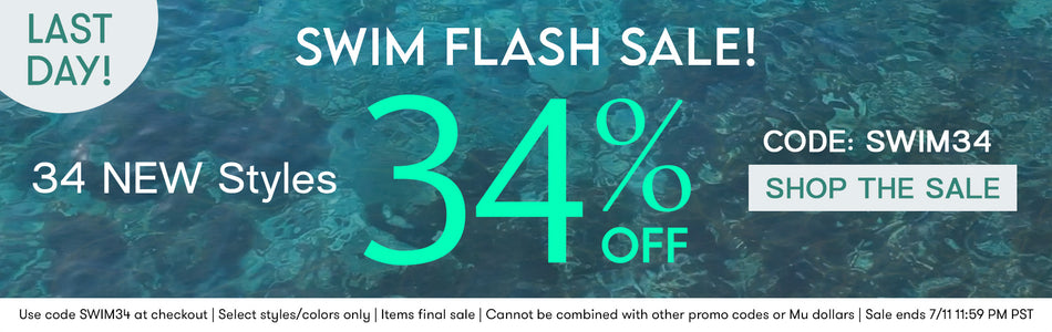 34% Off Summer Swim