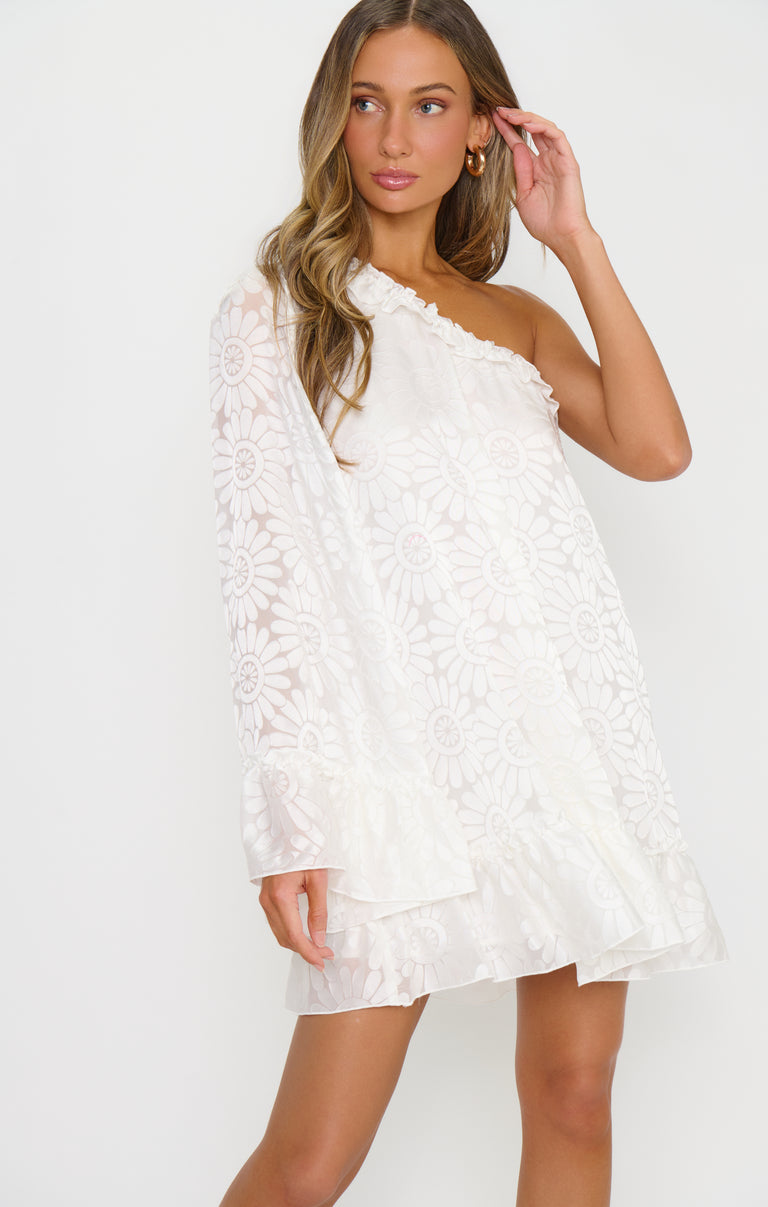 Wonder Mini Dress ~ White Daisy Burnout – Show Me Your Mumu