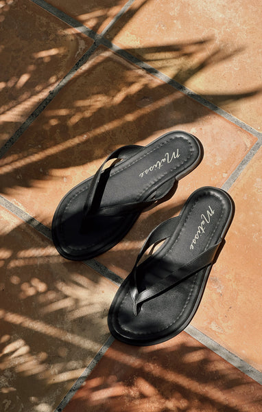 Matisse Leo Thong Sandal ~ Black – Show Me Your Mumu