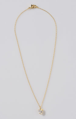 Faithy Jewels Hailey Heart Necklace ~ Gold