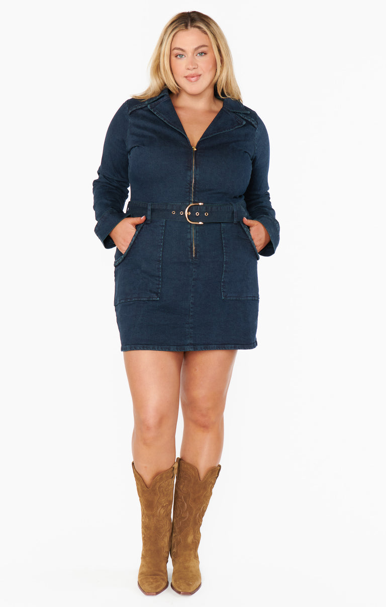 Outlaw Long Sleeve Dress ~ Thunder Show Me Your Mumu Outlaw Long Sleeve Dress ~ Thunder Show Me Your Mumu