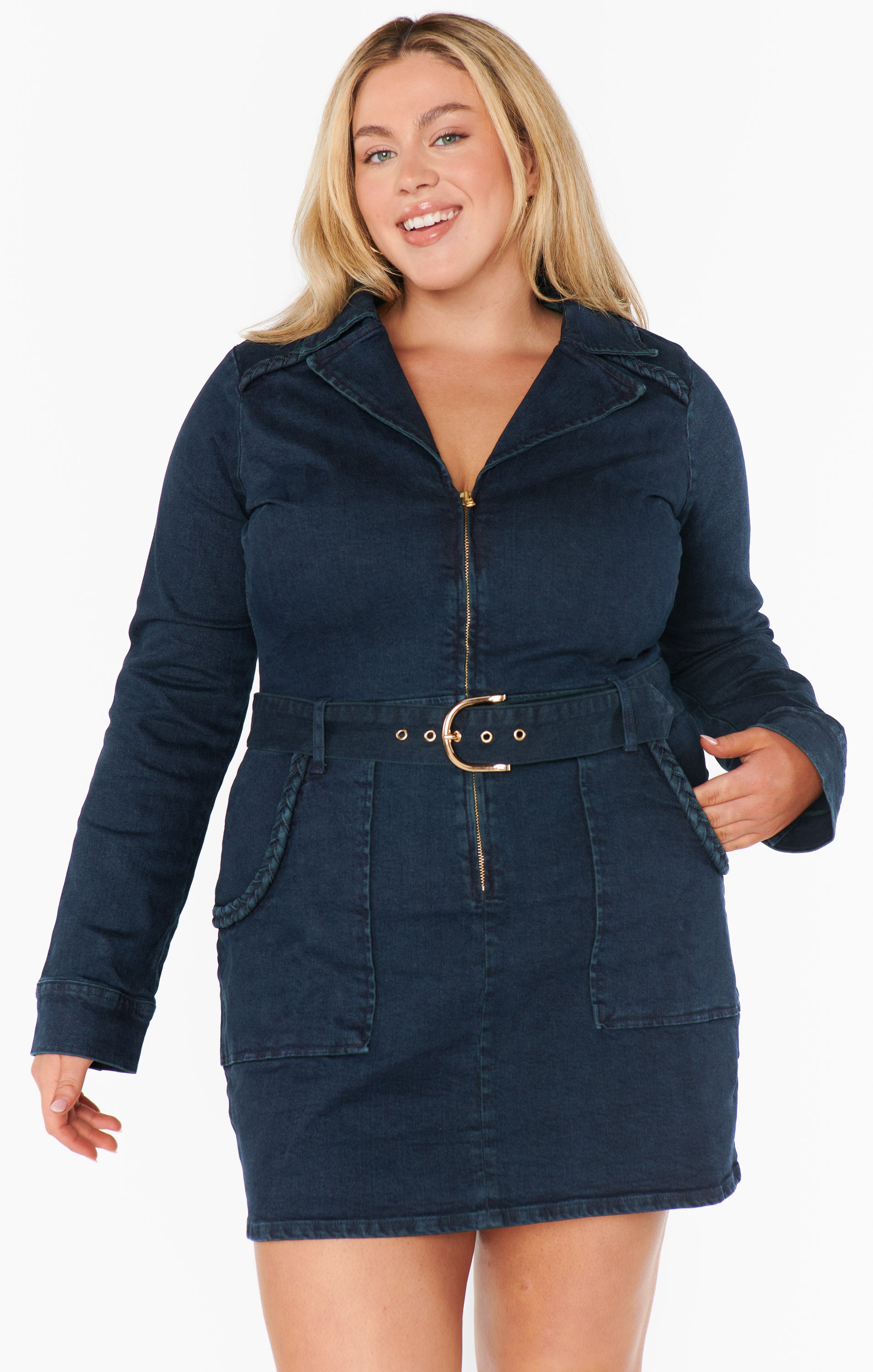 Outlaw Long Sleeve Dress ~ Thunder – Show Me Your Mumu