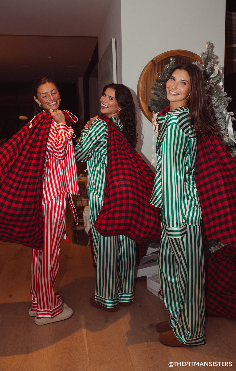 Classic PJ Set ~ Spearmint Stripe