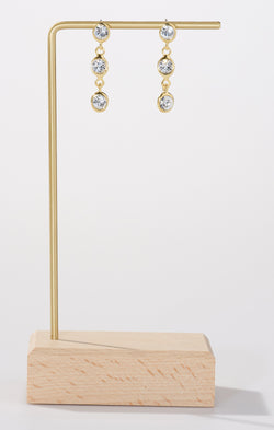 Faithy Jewels Stella Drop Earring ~ Gold