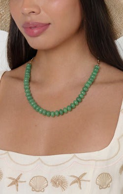 Stone Beaded Necklace ~ Aventurine
