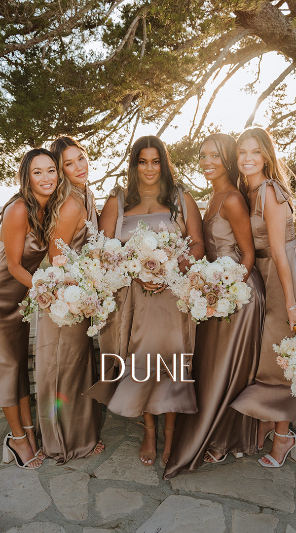 Light Brown Bridesmaid Dresses