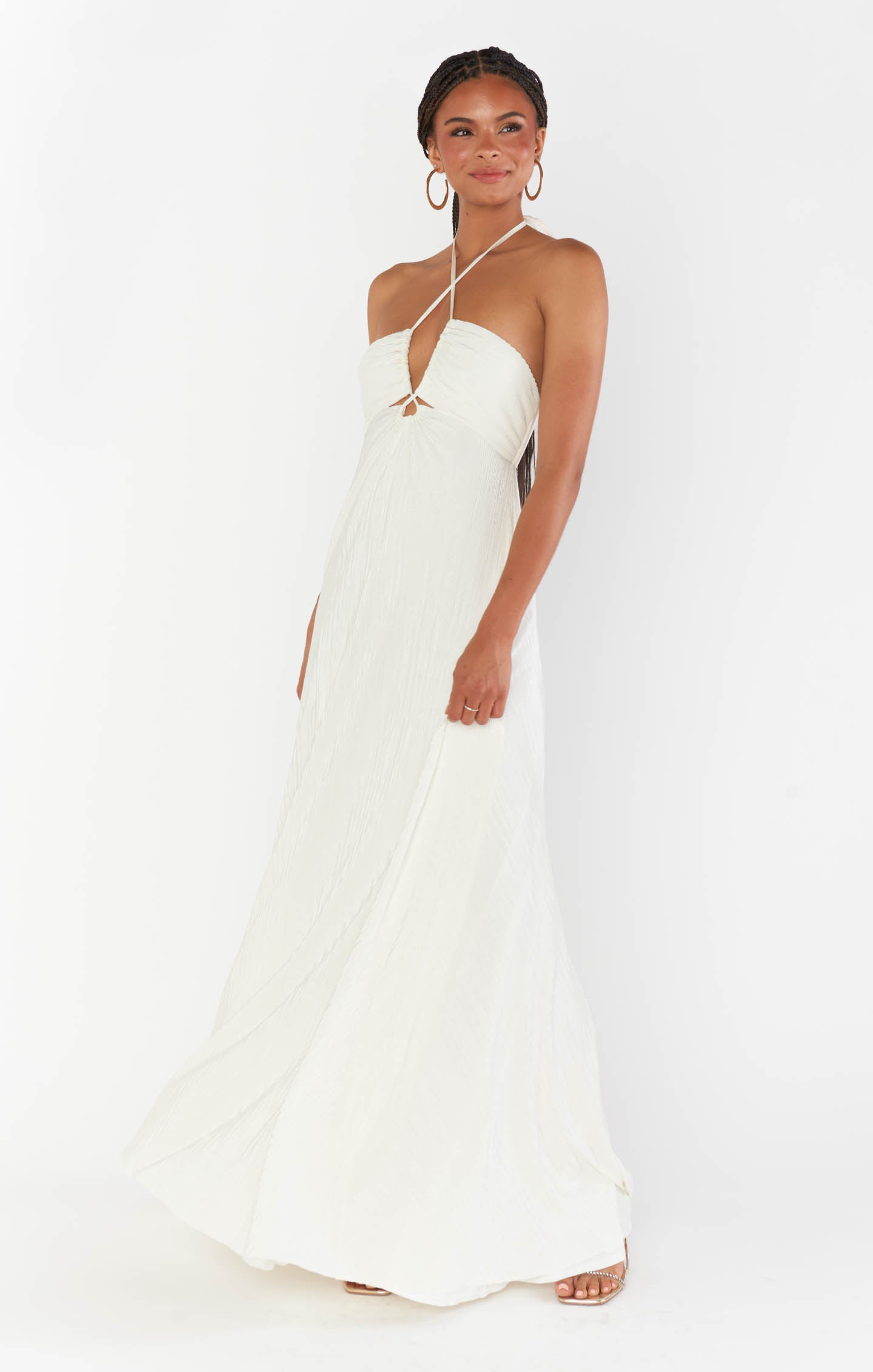 knee length dresses for ladies Paros Maxi Dress – KIVARI main image 1