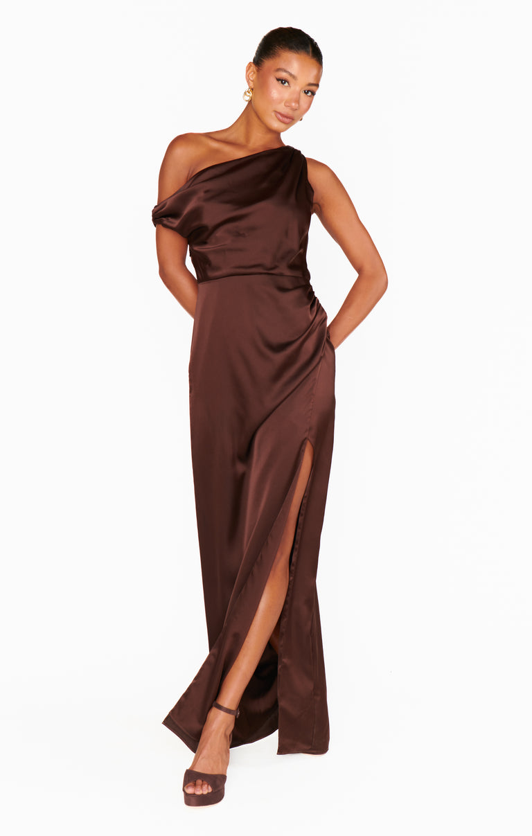 princess polly baby blue dress A stand-out one shoulder dress your bridesmaids can slip into and feel  unbelievable in. Revealing some skin, cinched at the waist to emphasise  their gorgeous figure with our most flattering silhouette. Luxurious main image 0