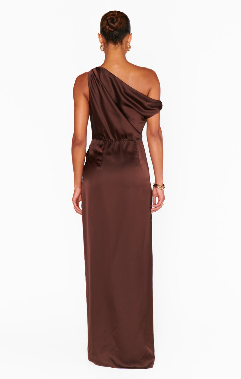 princess polly baby blue dress Brown Satin Plus Size Dress