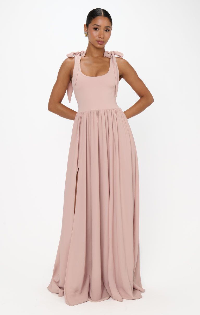 Harper Maxi Dress, in Dusty Blush Crisp, Size: XS | Show Me Your Mumu | Bridesmaid Dresses & Wedding Attendee Dress Harper Maxi Dress, in Dusty Blush Crisp, Size: XS | Show Me Your Mumu | Bridesmaid Dresses & Wedding Attendee Dress