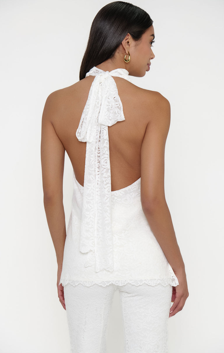 Lisa Top ~ White Lovely Lace – Show Me Your Mumu