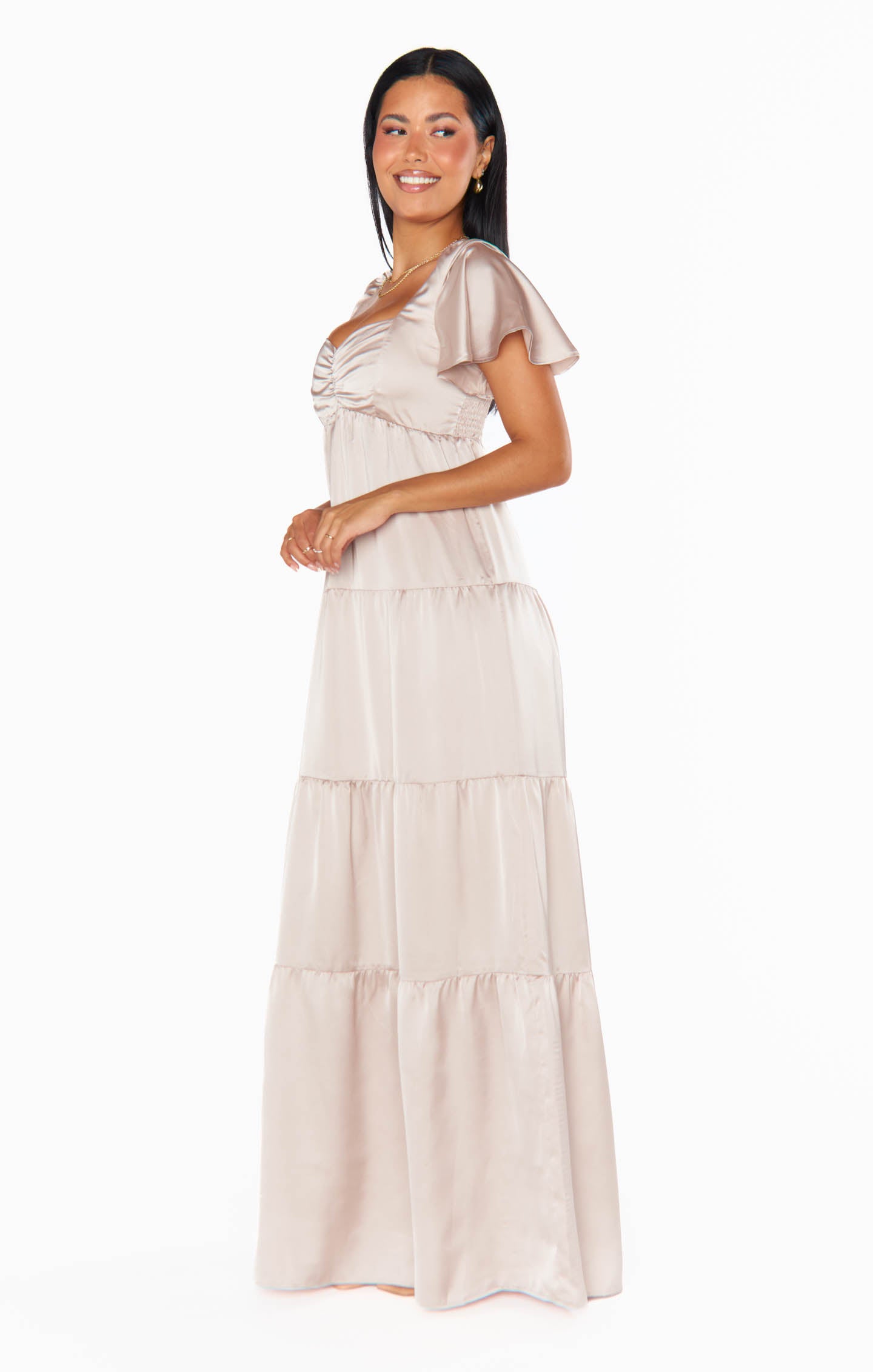 show me your mumu nicole maxi dress Nicole Maxi Dress ~ Dusty Blush Crisp M