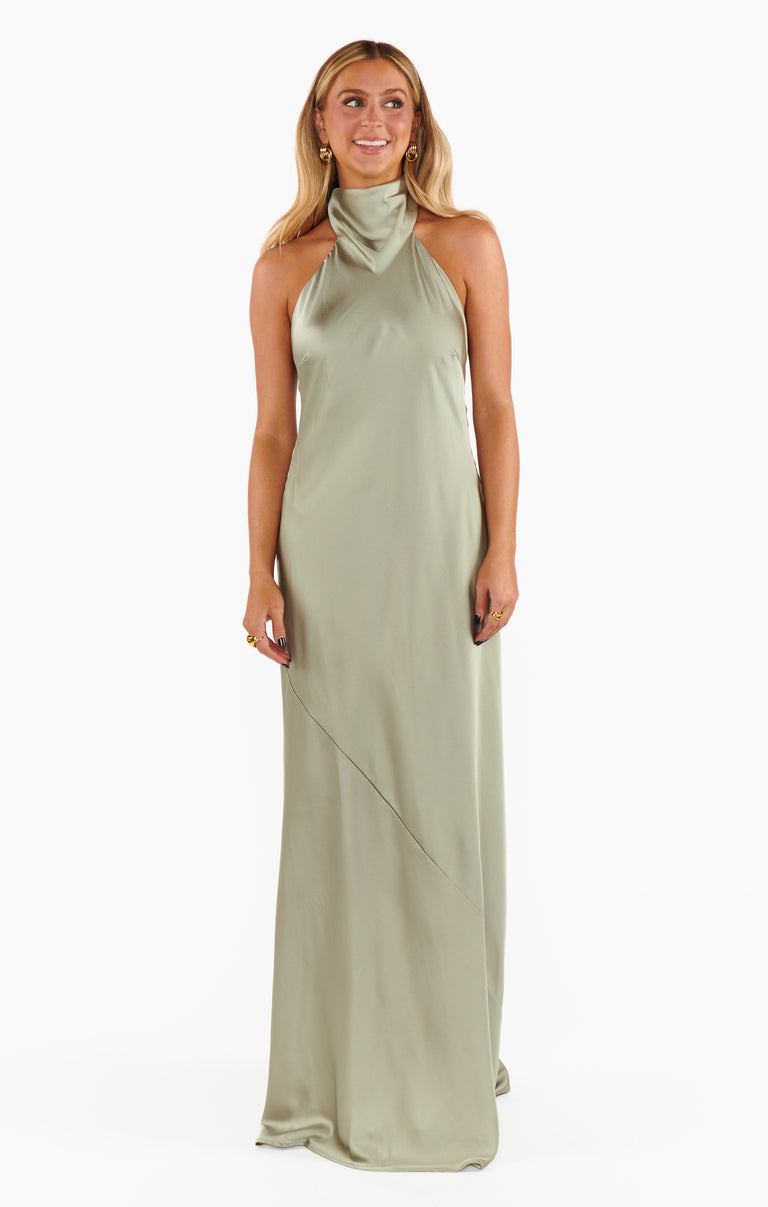 Show Me Your Mumu Lisa Maxi Dress in Sage - size XS Show Me Your Mumu Lisa Maxi Dress in Sage - size XS
