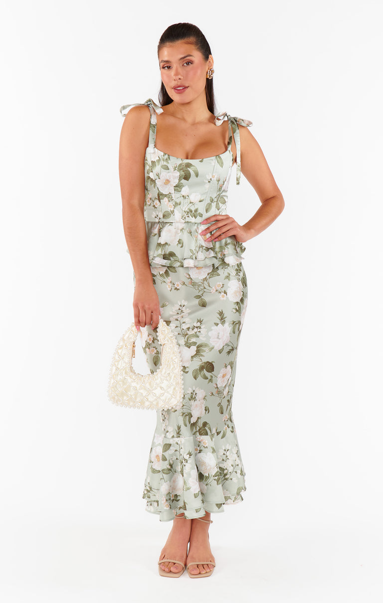 Pauline Peplum Dress ~ Secret Garden – Show Me Your Mumu