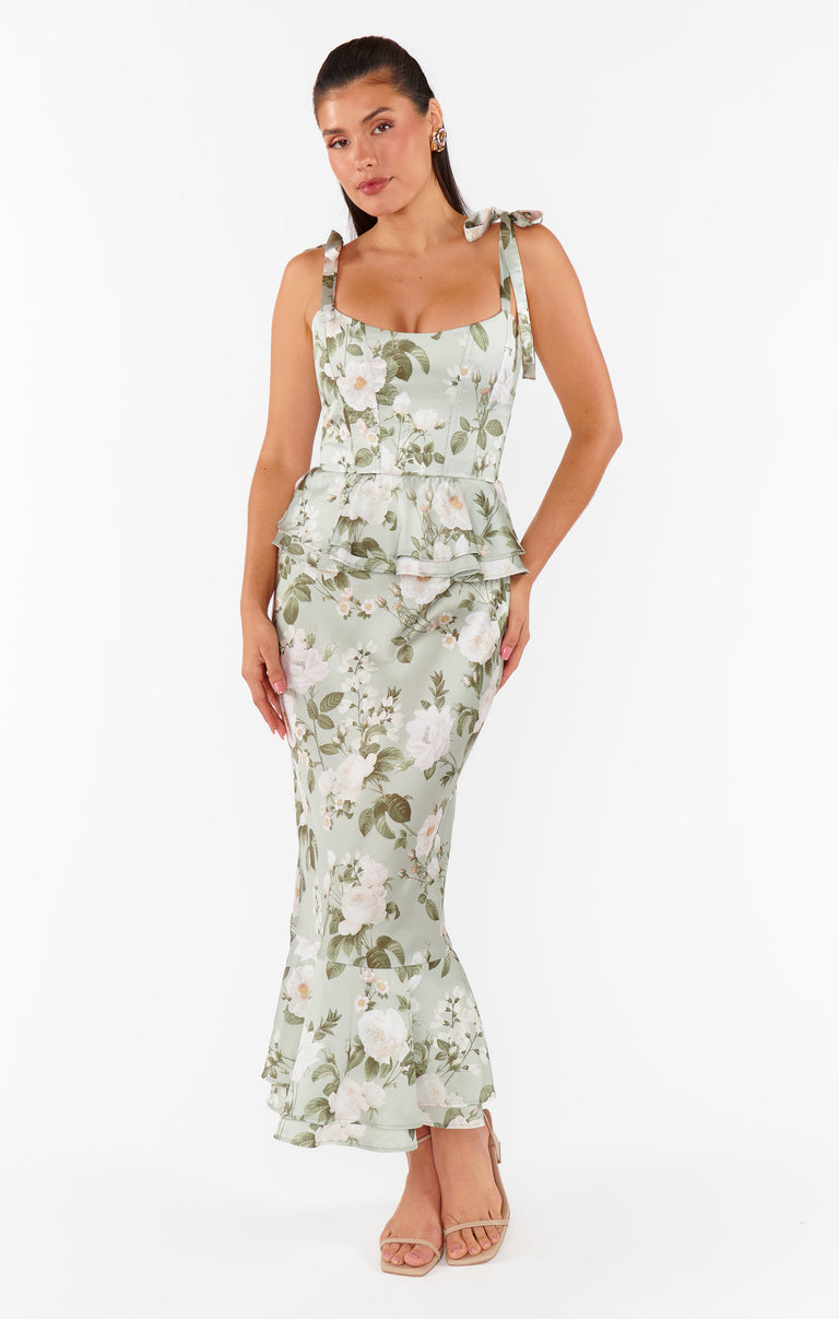 Pauline Peplum Dress, in Secret Garden | Show Me Your Mumu | Bridesmaid Dresses & Wedding Attendee Dress Pauline Peplum Dress, in Secret Garden | Show Me Your Mumu | Bridesmaid Dresses & Wedding Attendee Dress
