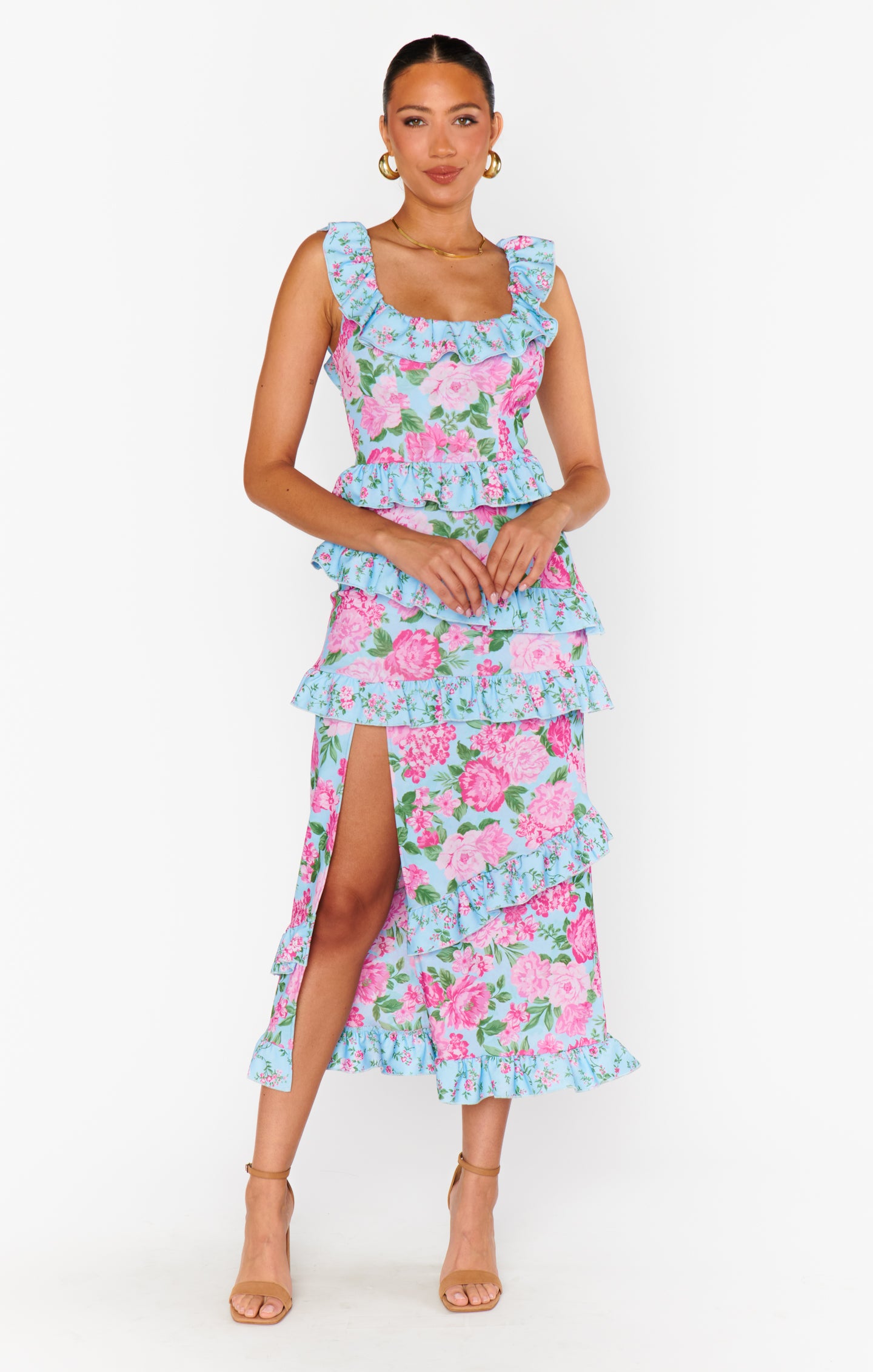 Dreamy sale Floral Greta Dress by Retrolicious 1X