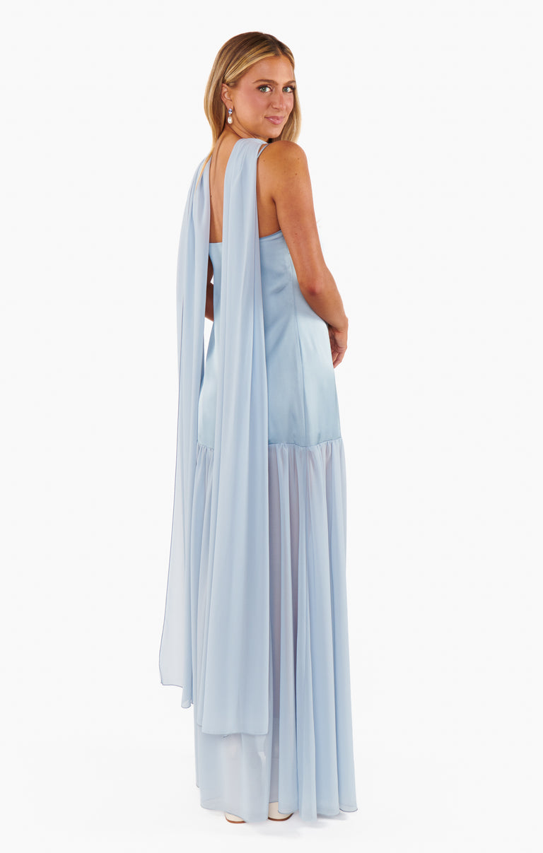 Show Me Your Mumu x Revolve Dahlia Maxi Dress in Baby Blue