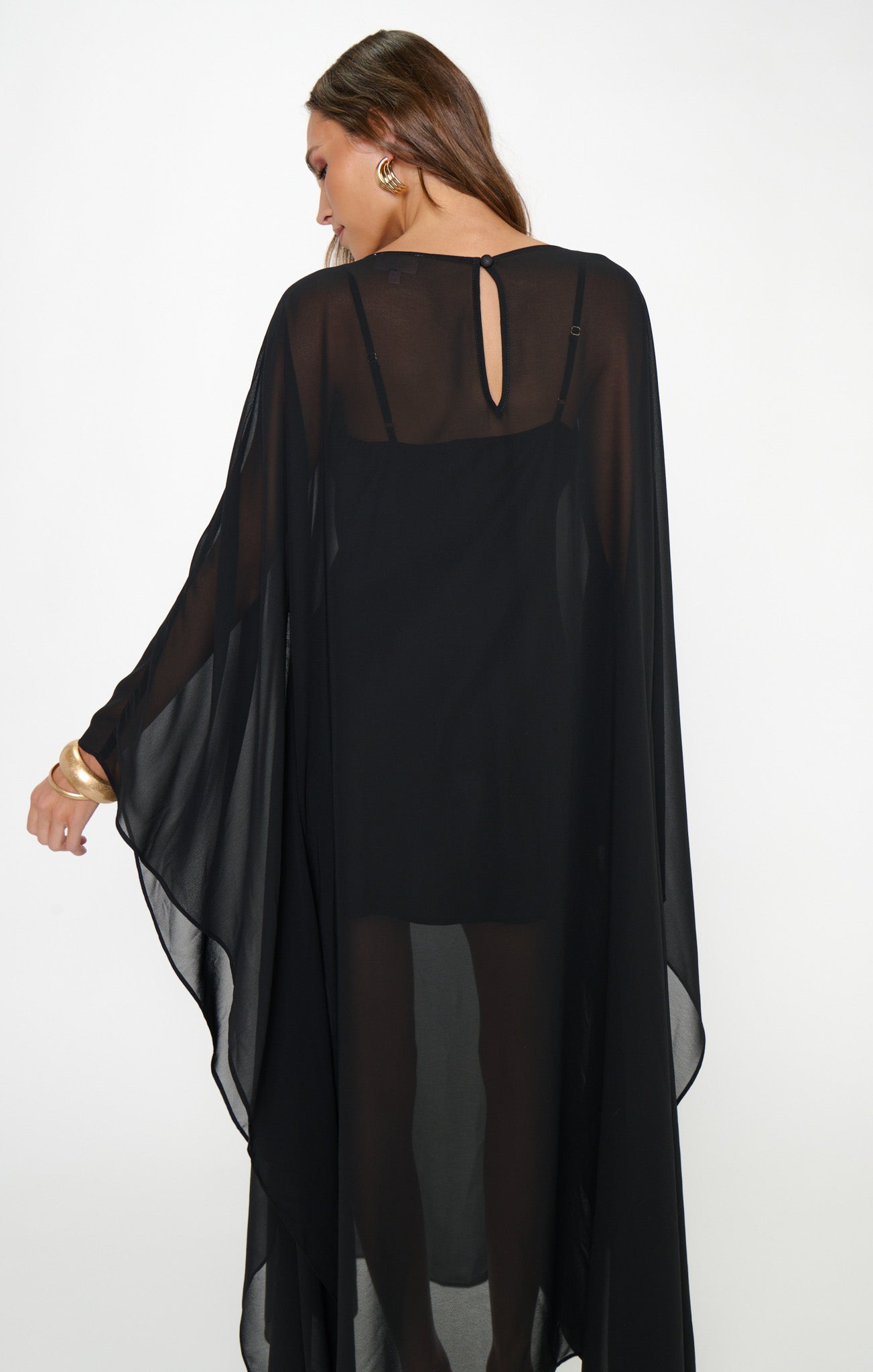 Olsen Maxi Dress ~ Black Chiffon Show Me Your Mumu Olsen Maxi Dress ~ Black Chiffon Show Me Your Mumu