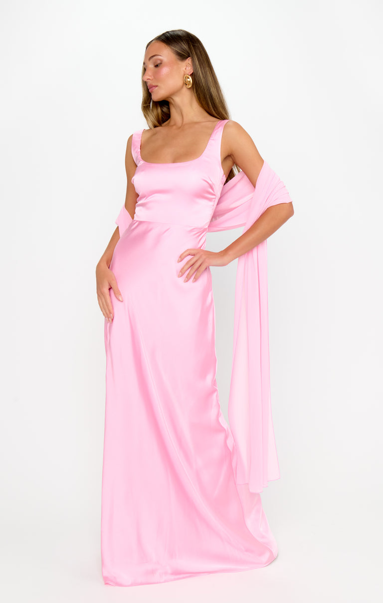 Soiree Shawl, in Light Pink Chiffon | Show Me Your Mumu Soiree Shawl, in Light Pink Chiffon | Show Me Your Mumu