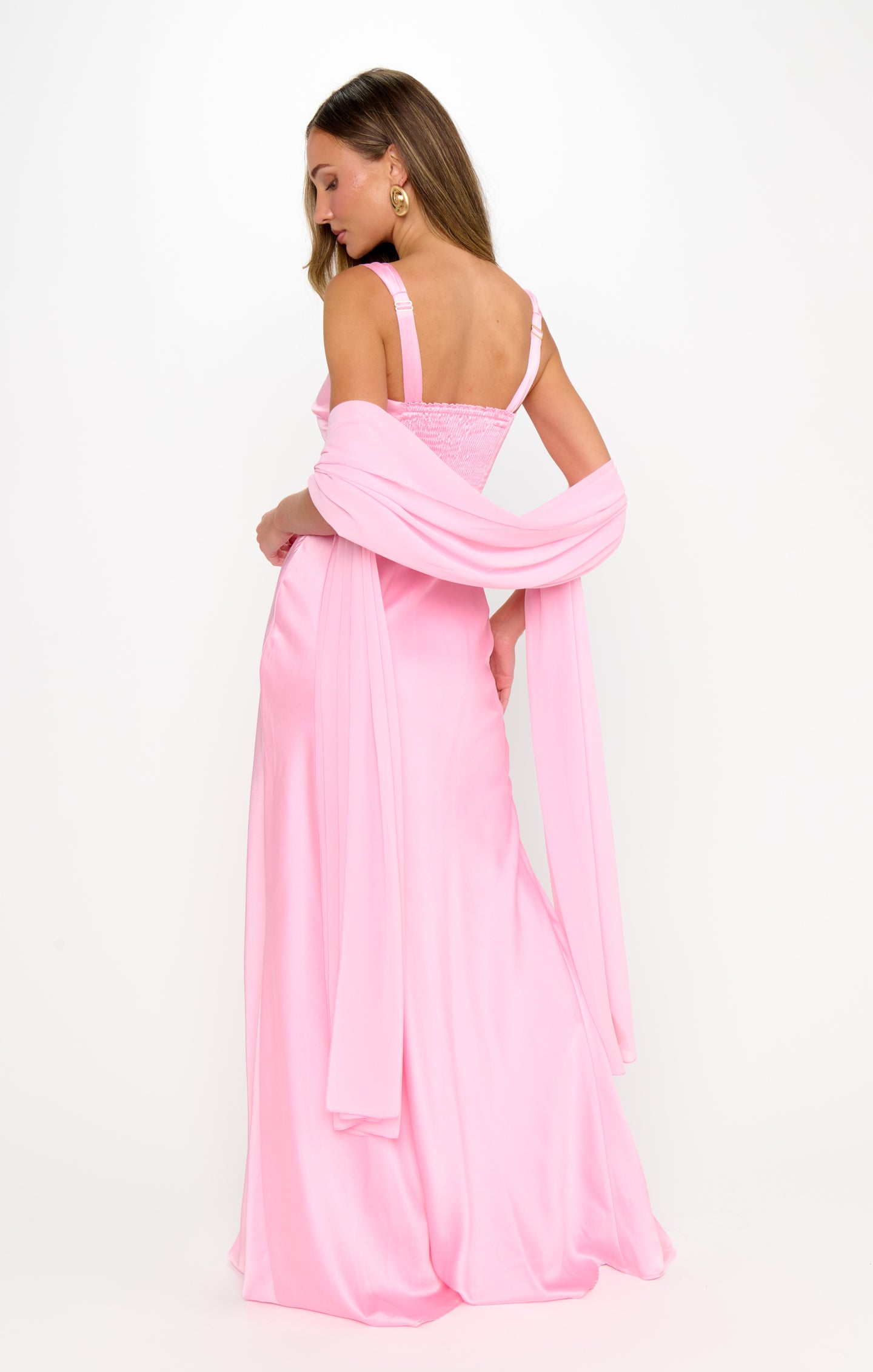 Soiree Shawl ~ Light Pink Chiffon – Show Me Your Mumu
