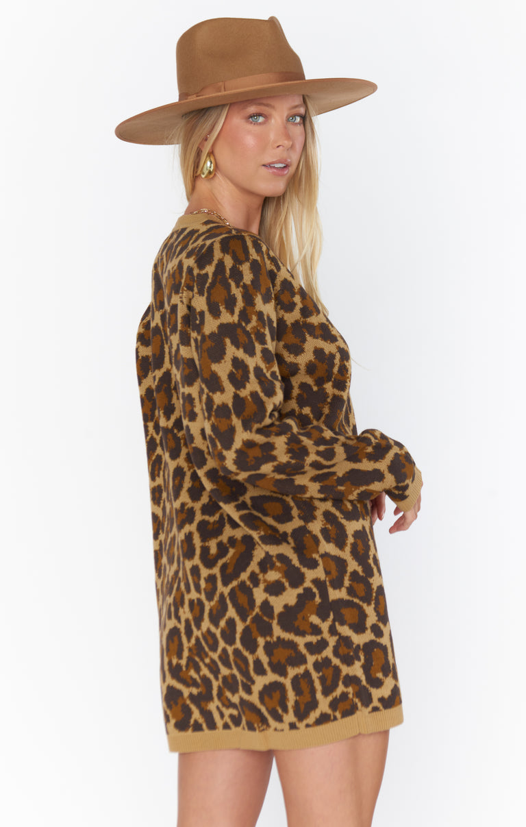 show me your mumu knit dress Hartford Sweater ~ Leopard – Halloween_C and a way of SHEIN Lady Plus Size Color:Black-MNC2466