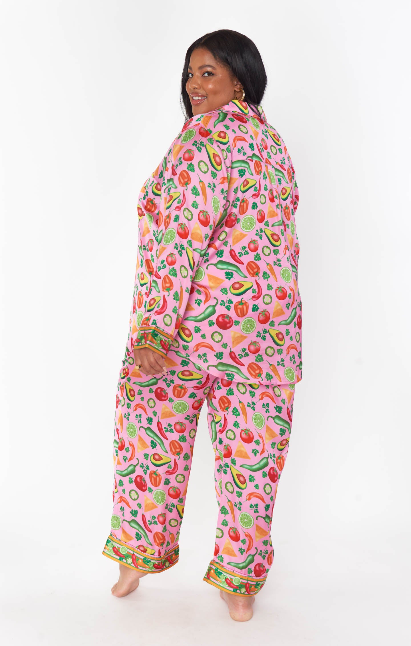 【muse mood】star chef pajama MUK LUKS Regular Dream Cloud Notch Collar Pajama Set - QVC.com