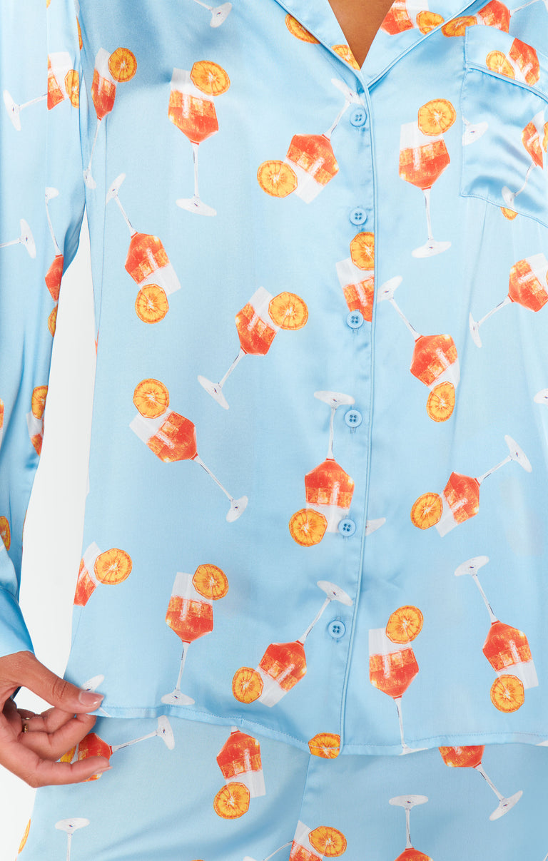 Classic PJ Set ~ Saint Spritz Silky