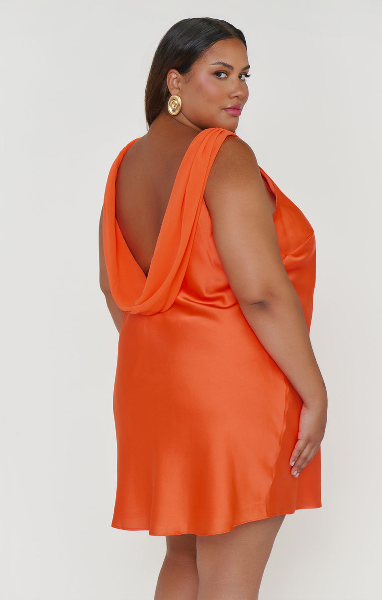 orange dress plus size Shelley Mini Dress ~ Spritz – Show Me Your Mumu