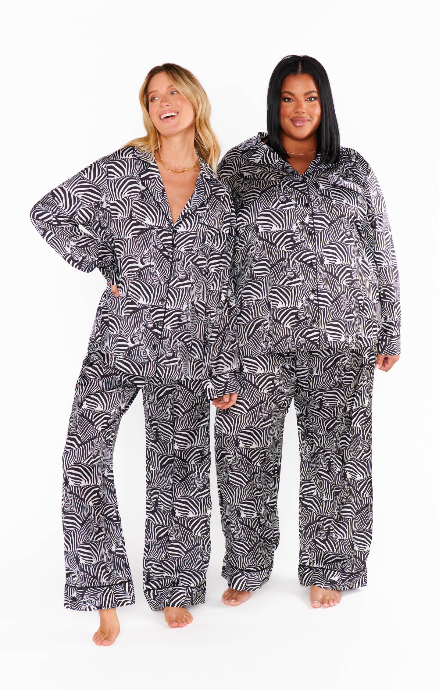 New Women's Lucky Brand 3 Piece Pajama Set Sleepwear Pink Blue L XL XXL 2X  3X