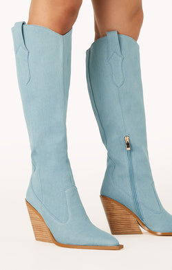 Billini Coraline Boot ~ Light Denim