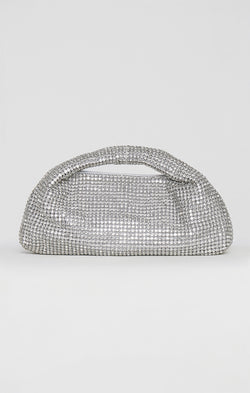 Gigi Glitter Bag ~ Silver