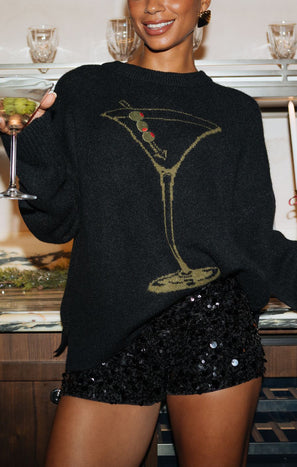 Settle In Sweater ~ Dirty Martini Knit