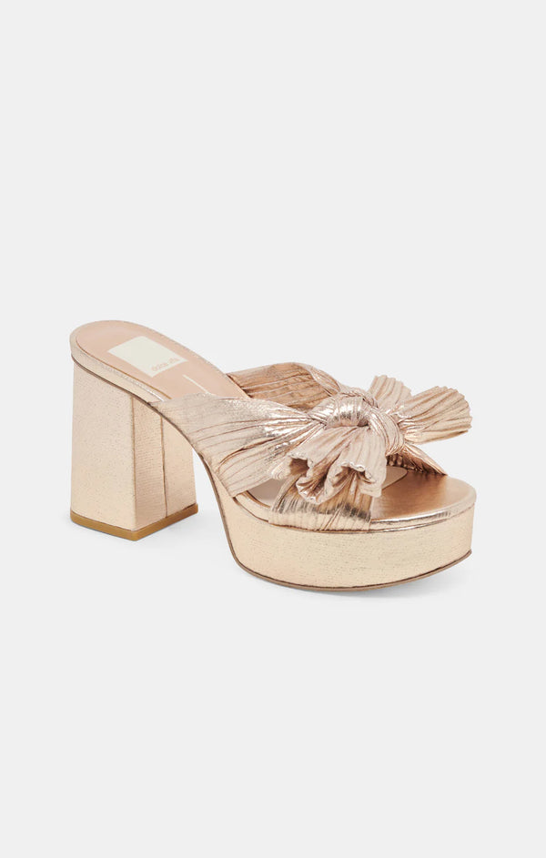 Dolce Vita Blare Bow Heel ~ Platinum – Show Me Your Mumu