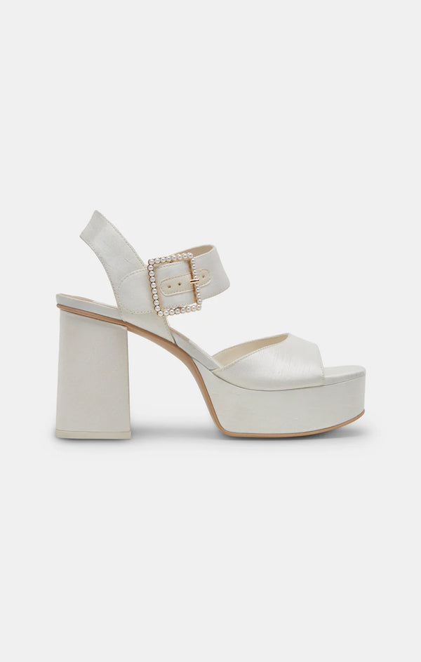 Dolce Vita Bobby Platform Heel ~ White – Show Me Your Mumu