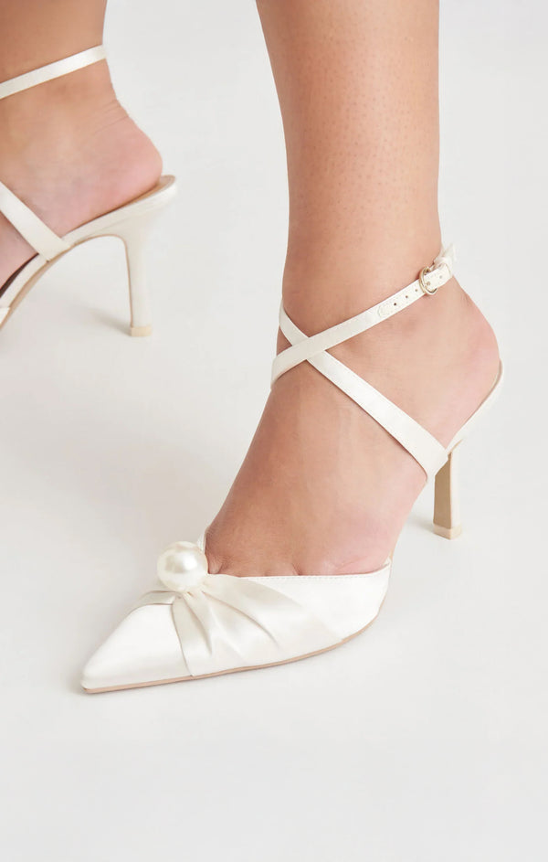 Dolce Vita Kaysey Heel ~ Vanilla Satin – Show Me Your Mumu