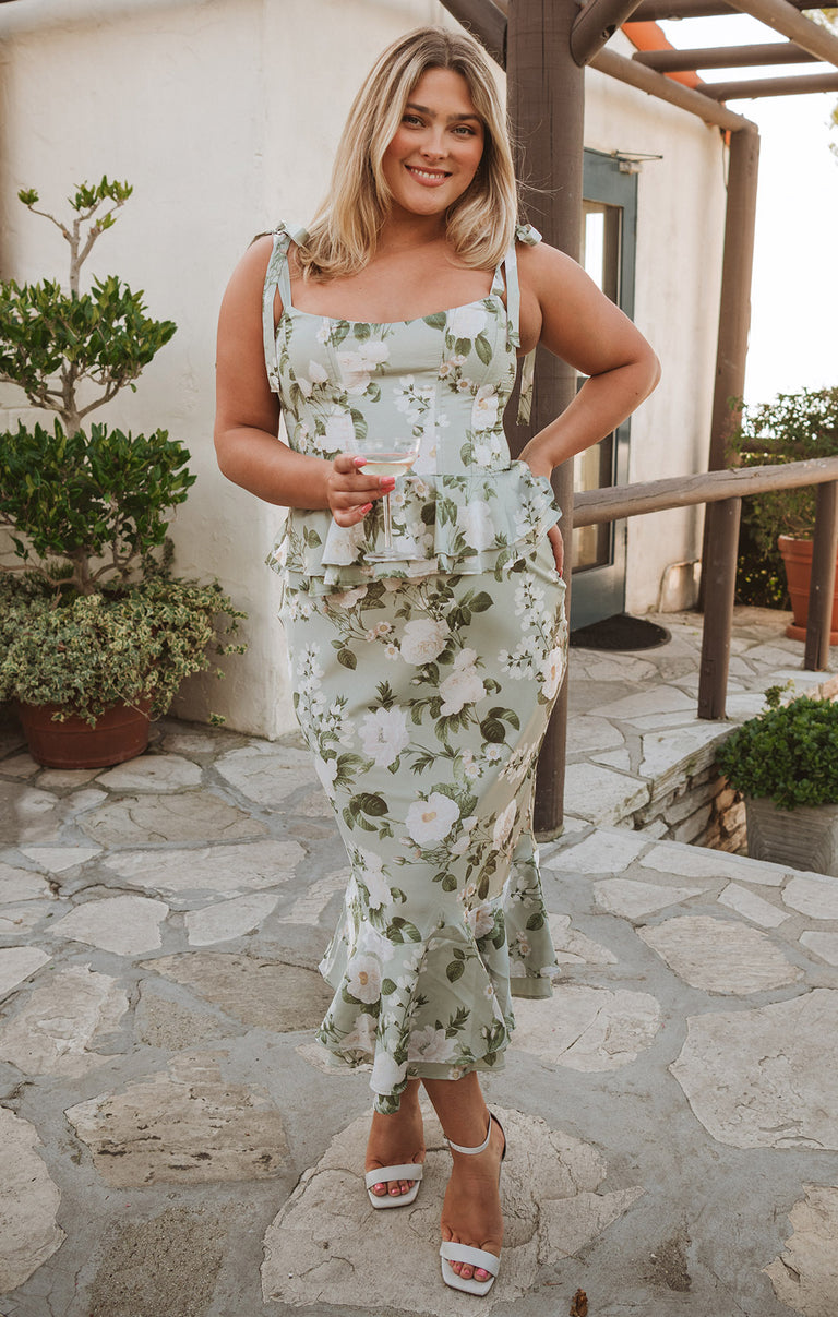 Pauline Peplum Dress, in Secret Garden | Show Me Your Mumu | Bridesmaid Dresses & Wedding Attendee Dress Pauline Peplum Dress, in Secret Garden | Show Me Your Mumu | Bridesmaid Dresses & Wedding Attendee Dress