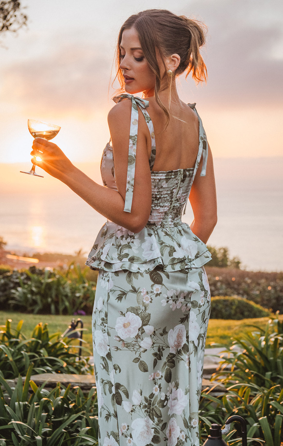 open lace back dress Pauline Dress Pattern – Core Fabrics main image 1