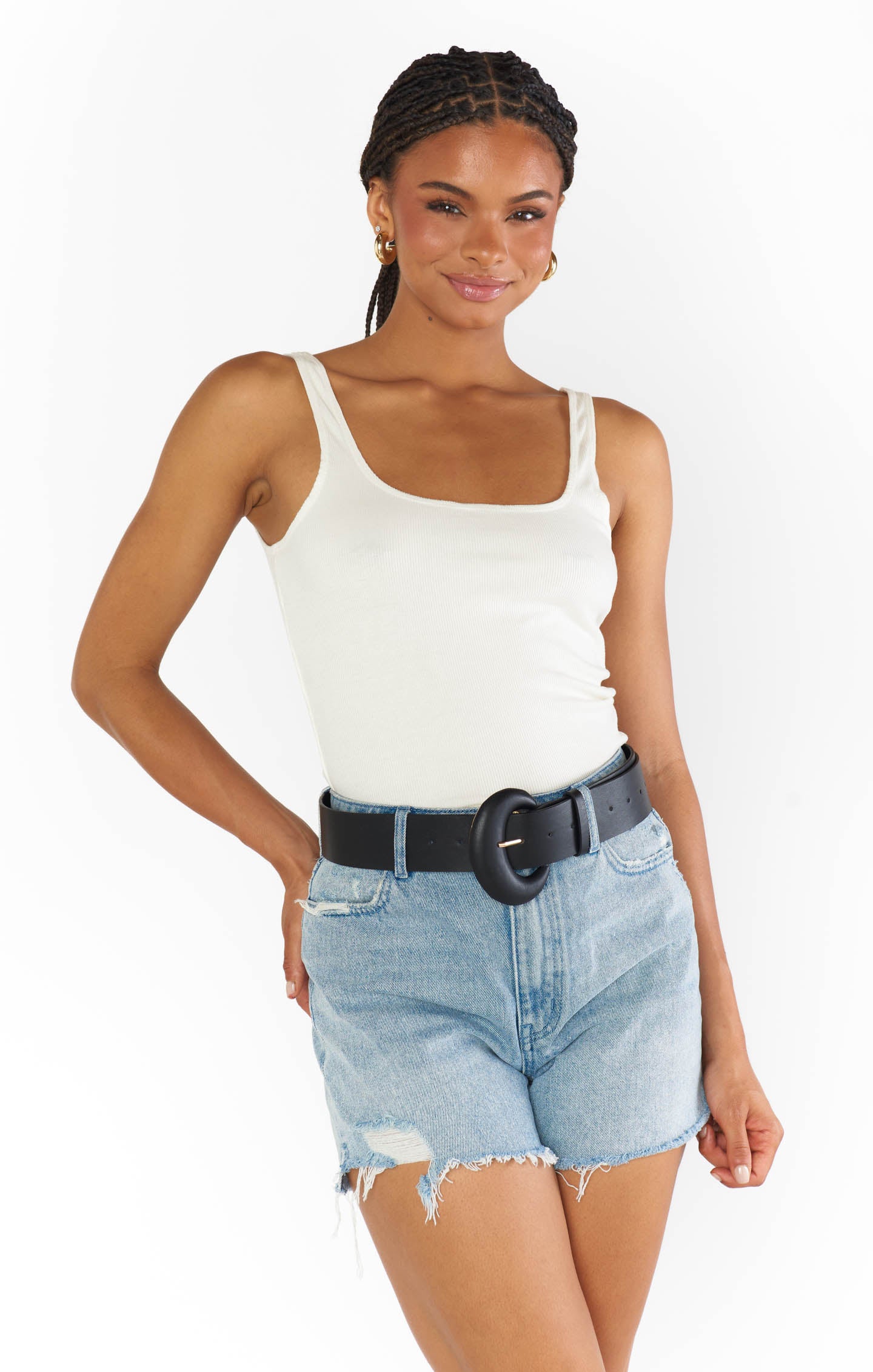 Round Buckle Belt ~ Black – Show Me Your Mumu