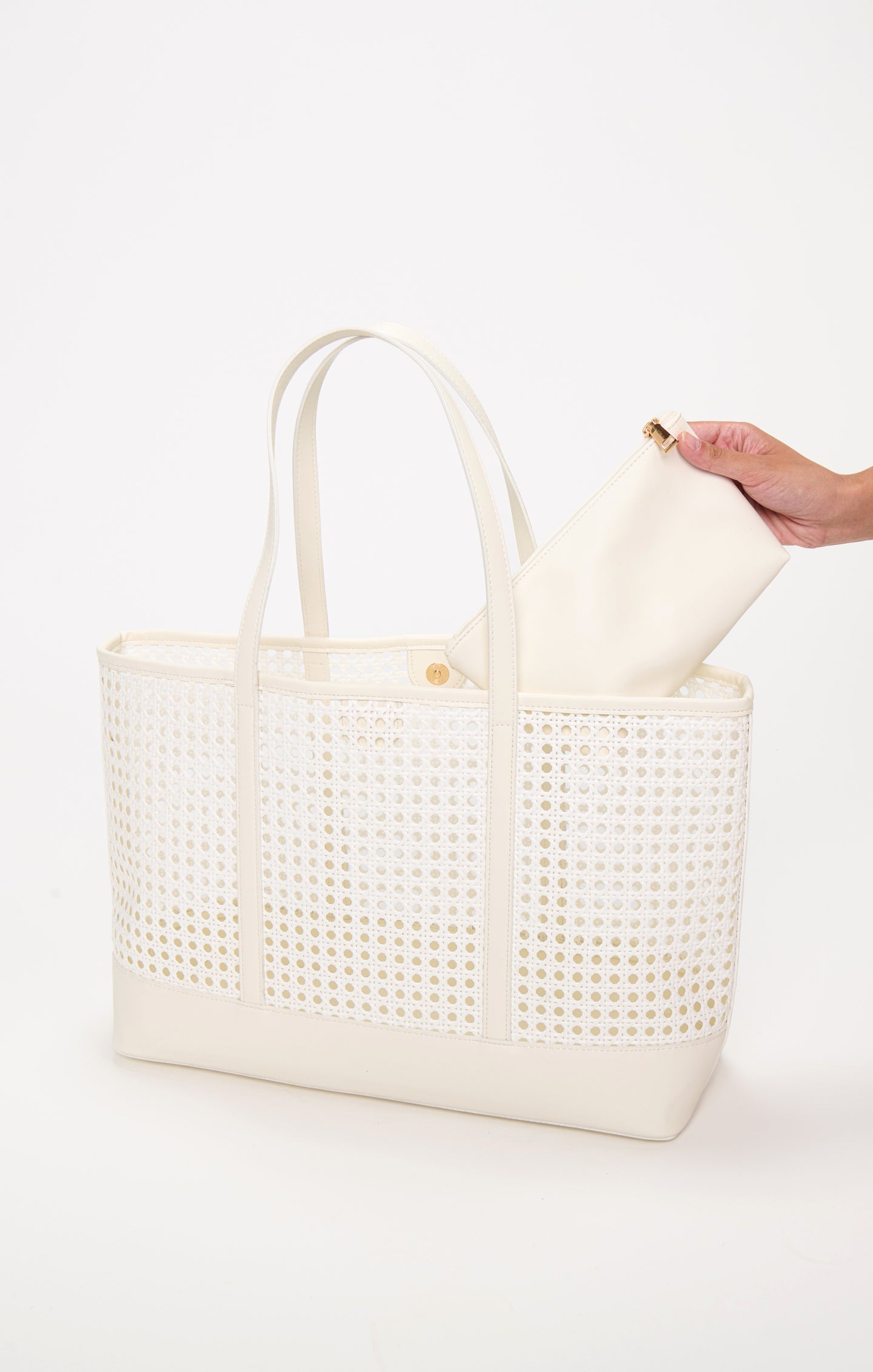 ★SOMEWHERE BUTTER.★ Lace Mini Tote Bag Ivory MUSINSA | SOMEWHEREBUTTER Lace Mini Tote Bag - Ivory