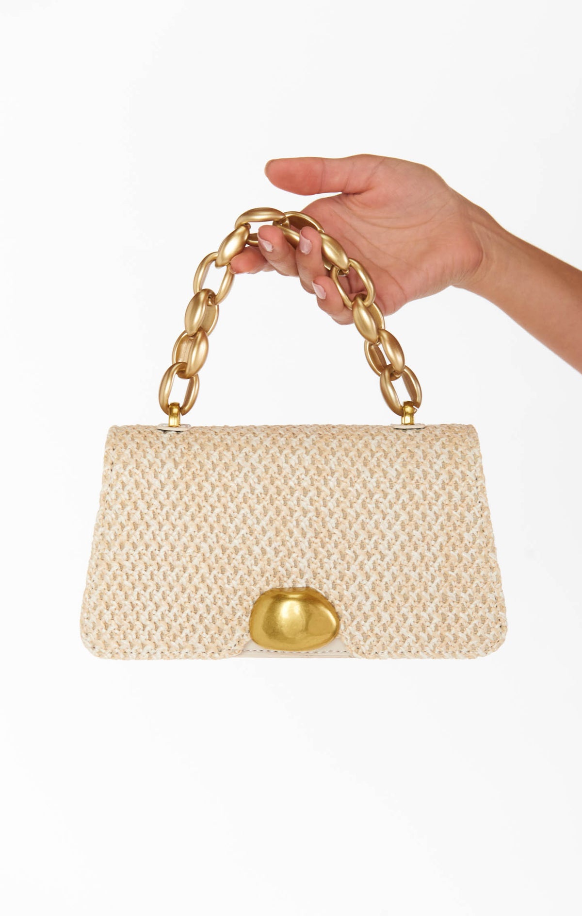 Agnes Woven Bag ~ Beige – Show Me Your Mumu