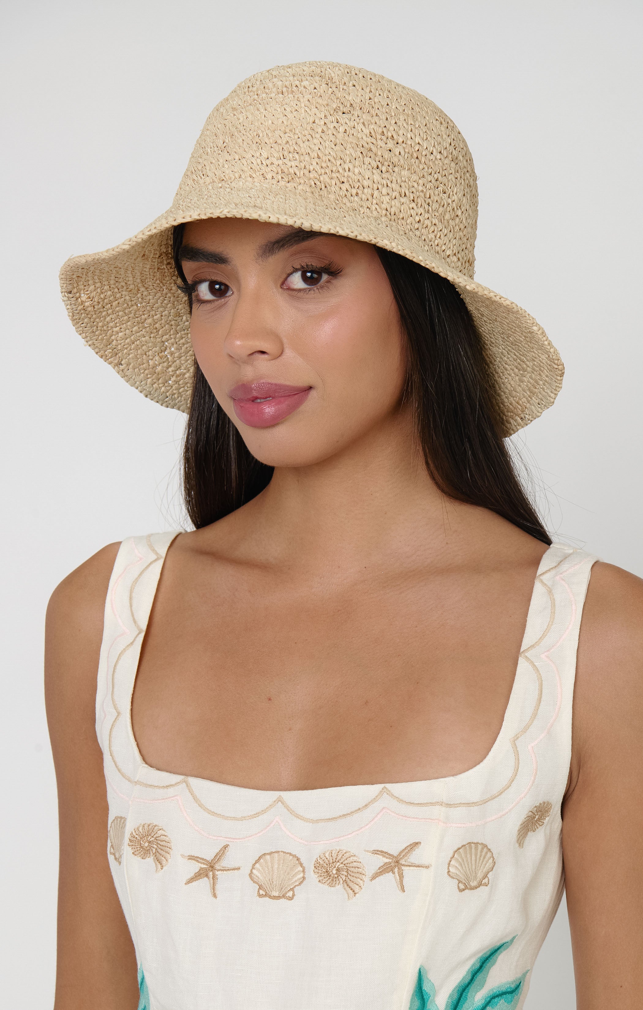 Raffia Bucket Hat ~ Natural – Show Me Your Mumu