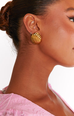 Jackie Mack Jess Earrings ~ Gold