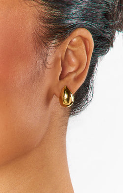 Faithy Jewels Mini Teardrop Earring ~ Gold