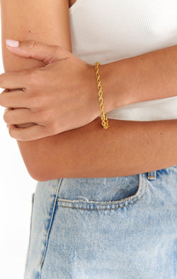 OMA The Label The Keylin Bracelet ~ Gold